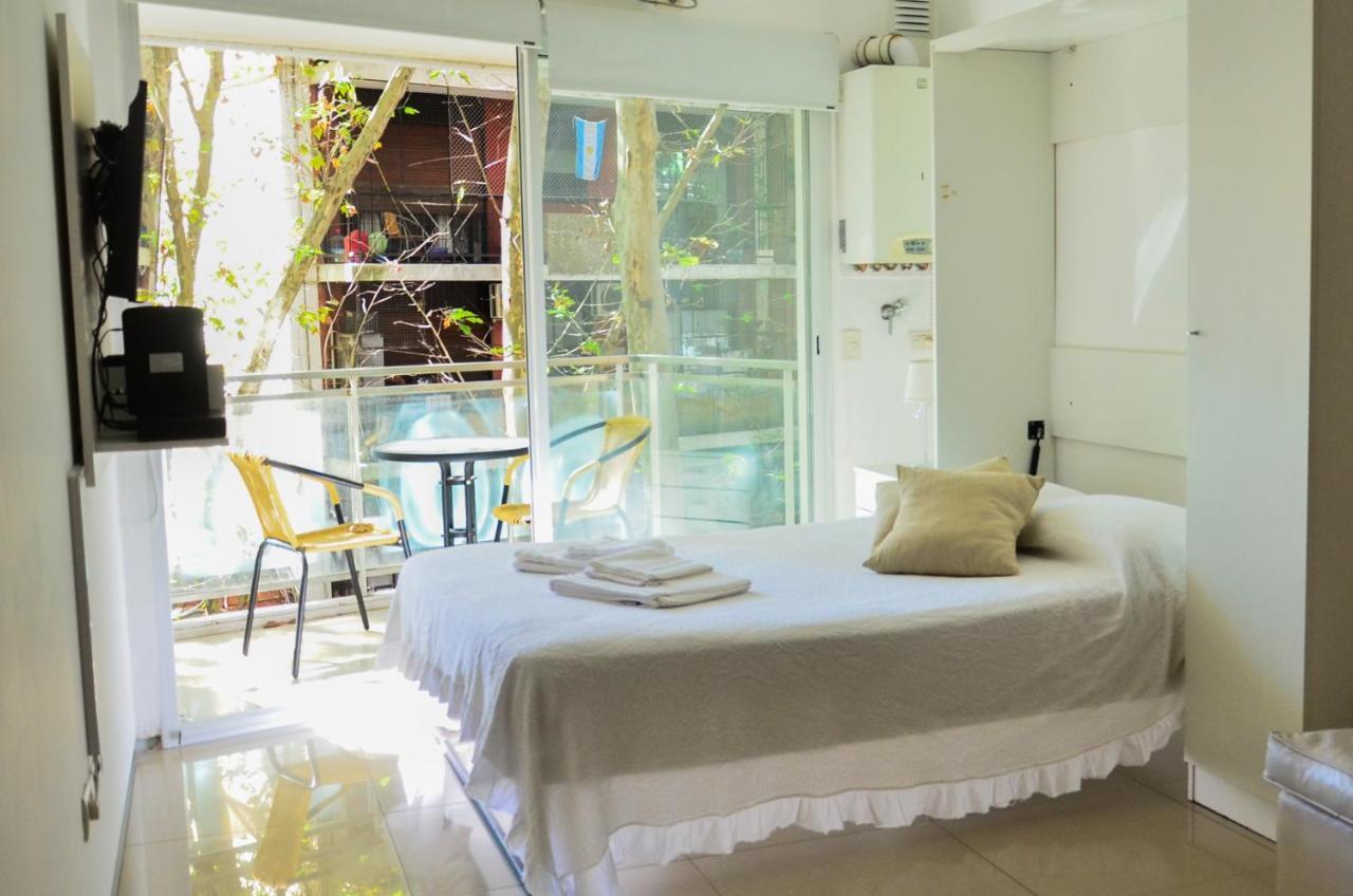 Monoambiente Super Amplio Y Comodo, Ideal Para Explorar La Ciudad Buenos Aires Bagian luar foto